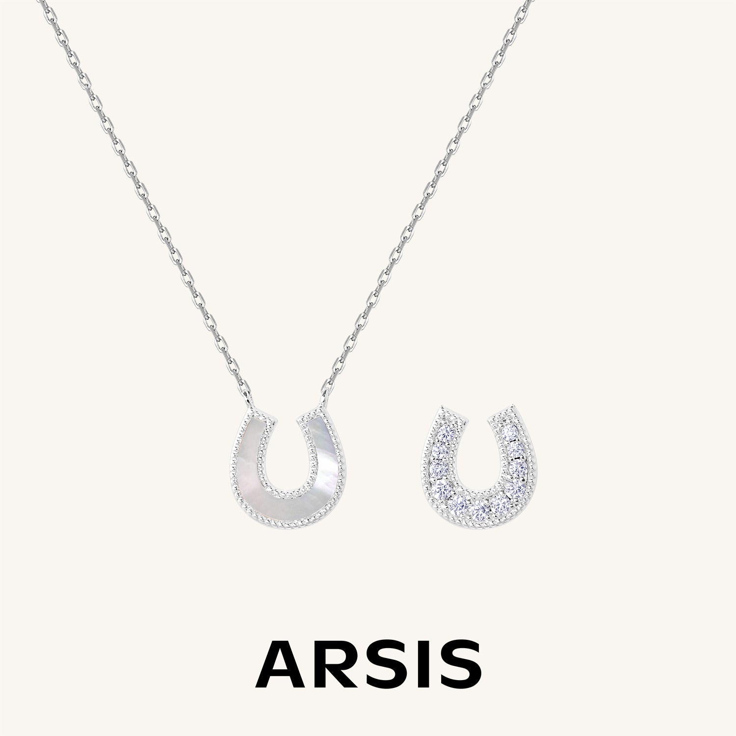 幸運モチーフ 2WAY クラフテッドホースシューネックレス – ARSIS