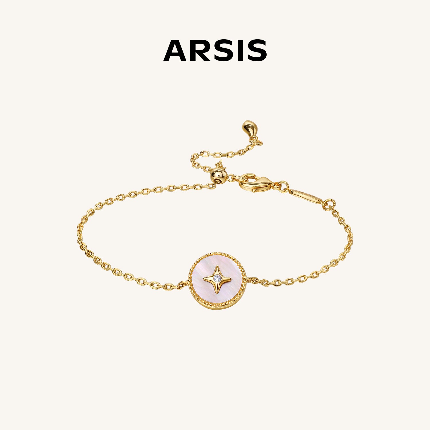 ラッキースター 白蝶貝/タイガーアイ/レッドアゲート フープピアス – ARSIS