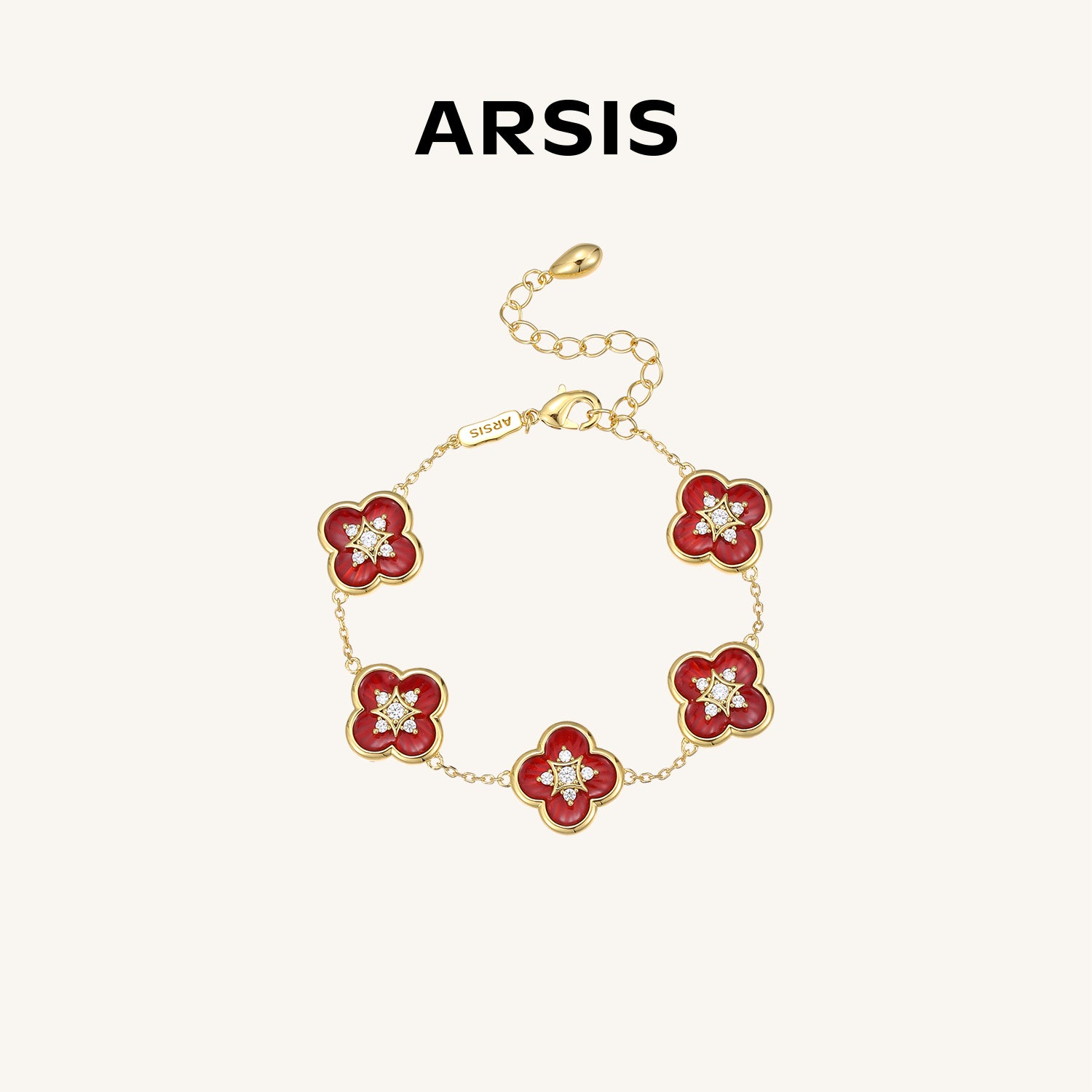 四つ葉のクローバー ブレスレット – ARSIS