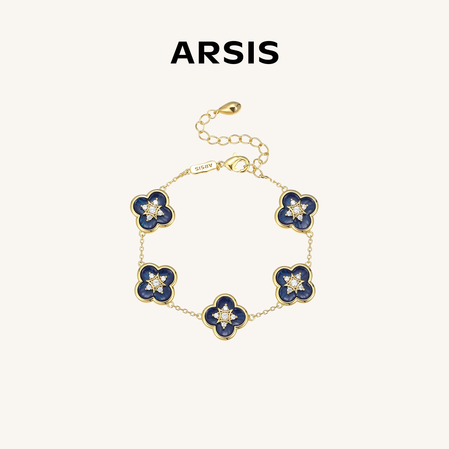 四つ葉のクローバー ブレスレット – ARSIS