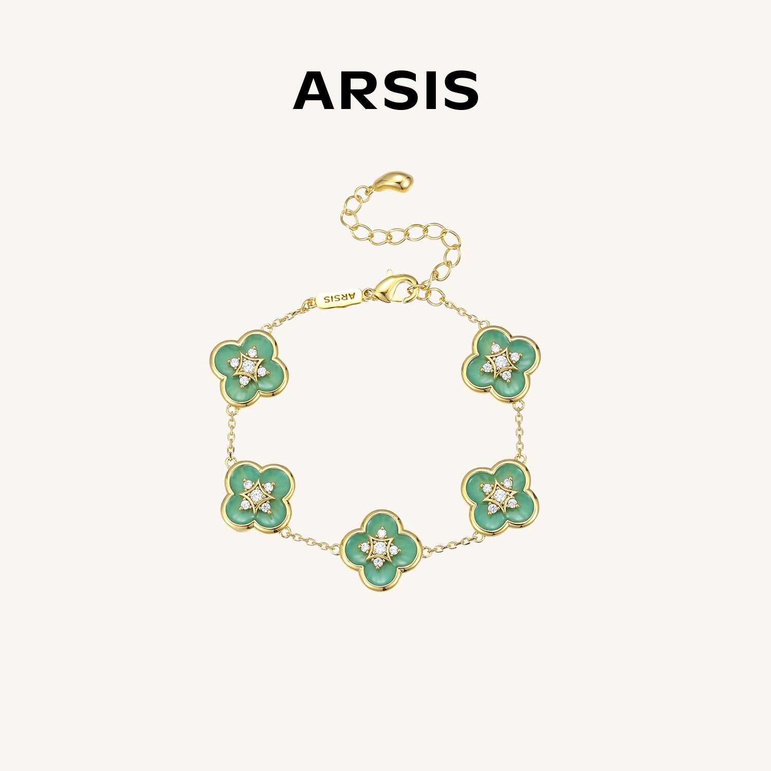 四つ葉のクローバー ブレスレット – ARSIS