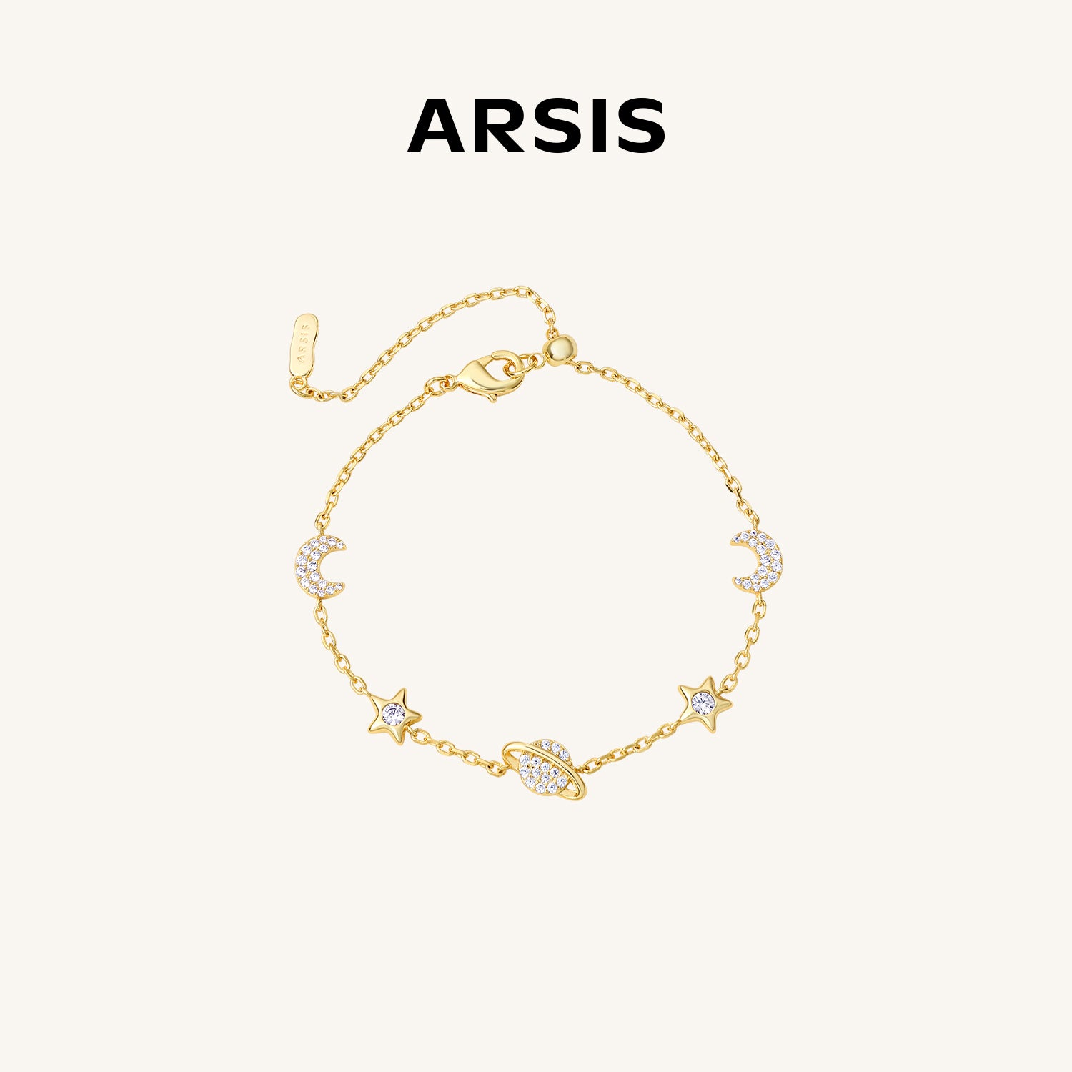 星と月のきらめき ブレスレット – ARSIS