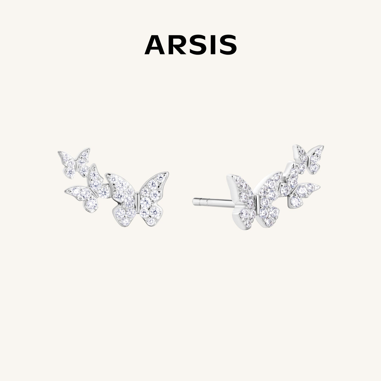 トリプルバタフライクライマー ピアス – ARSIS