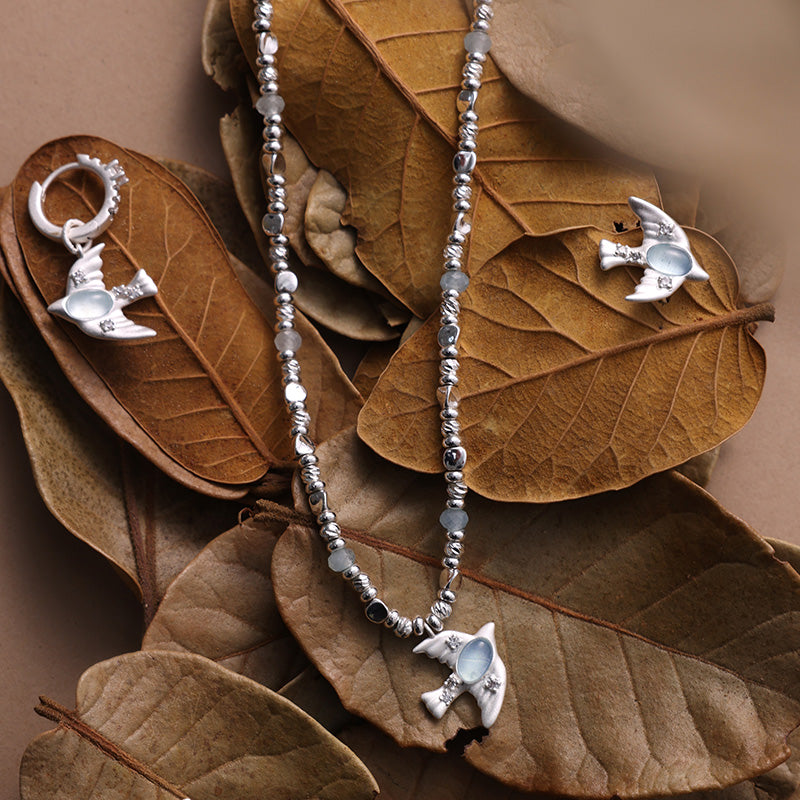 ロ*ン様 Ten thousand things パールクラスターシルバーイヤリ シルバ ー スカイバード ハギー イヤリング – ARSIS